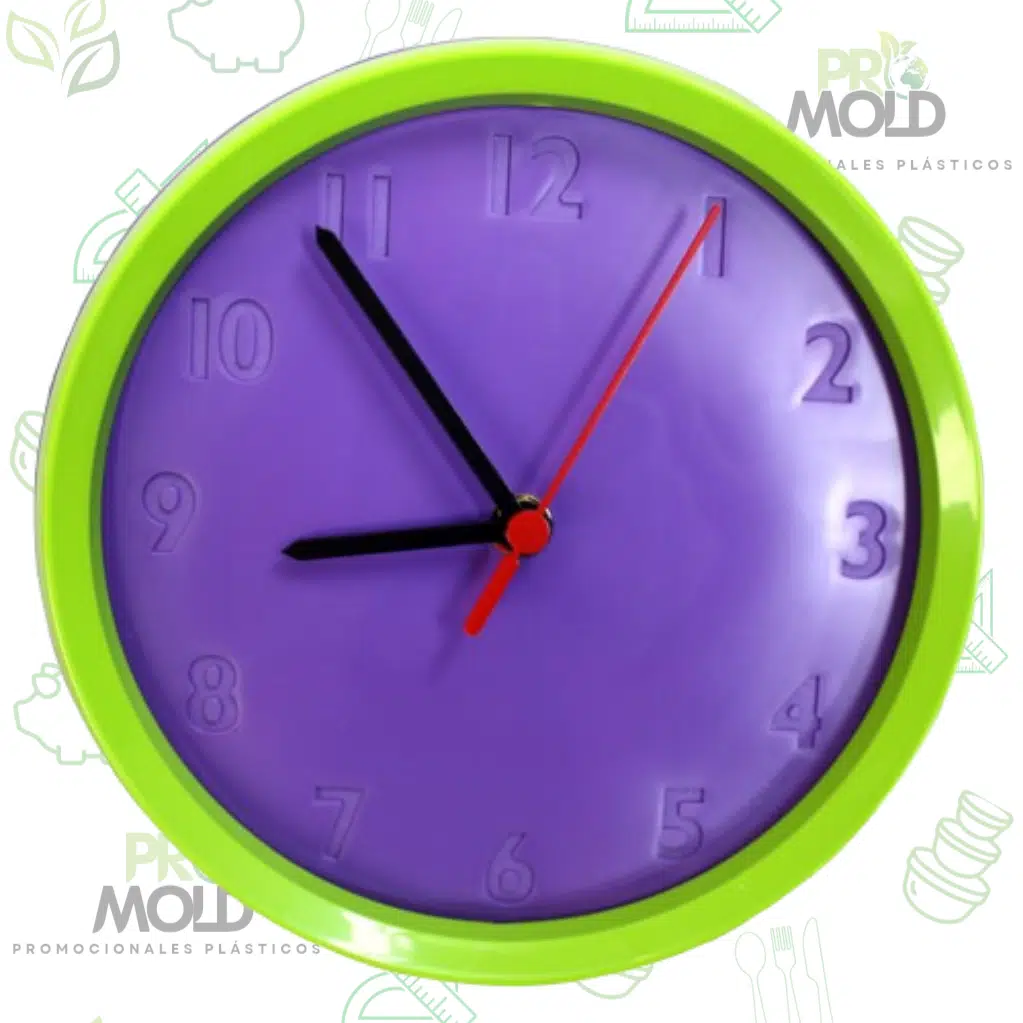 Reloj de Pared Colors sin Visor