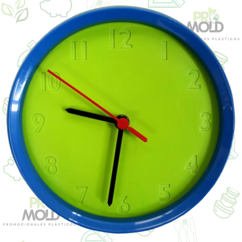 Reloj de Pared Colors sin Visor
