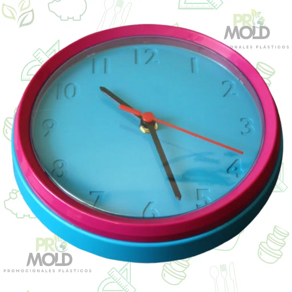 Reloj de Pared Colors con Visor