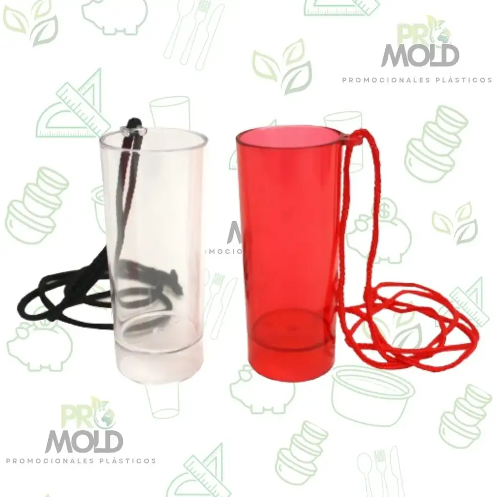 Copa Cilindrica 2 oz con Cordel